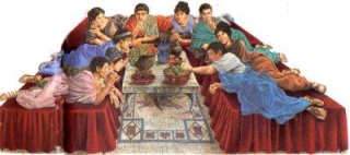 La table du Jeudi saint dans Communauté spirituelle repas-10