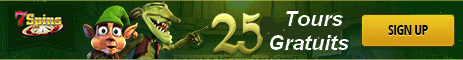 7Spins Casino 25 Tours Gratuits Bonus sans dépôt 675% Bonus
