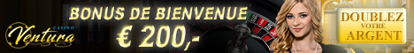 Casino Ventura 5€/$ Gratuits Bonus sans dépôt 250% Bonus