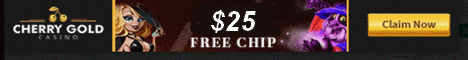 Cherry Gold Casino $25 no deposit bonus 200% bonus