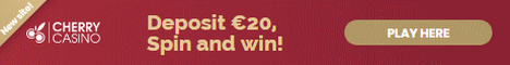 Cherry Casino Deposit €20 and spin the bonus wheel