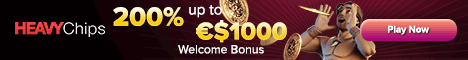 Heavy Chips Casino 10 free spins no deposit bonus $/€500 bonus