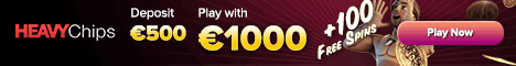 Heavy Chips Casino 50 Free Spins no deposit bonus 200% bonus