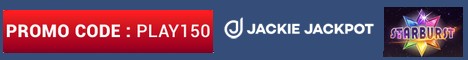 Jackie Jackpot Casino 150% Welcome Bonus + 50 Free Spinss