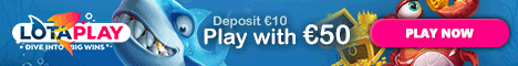 LotaPlay Casino 30 Free Spins No Deposit Bonus 400%/BTC Welcome bonus