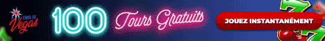 This is Vegas Casino 100 Tours Gratuits Bonus sans dépôt